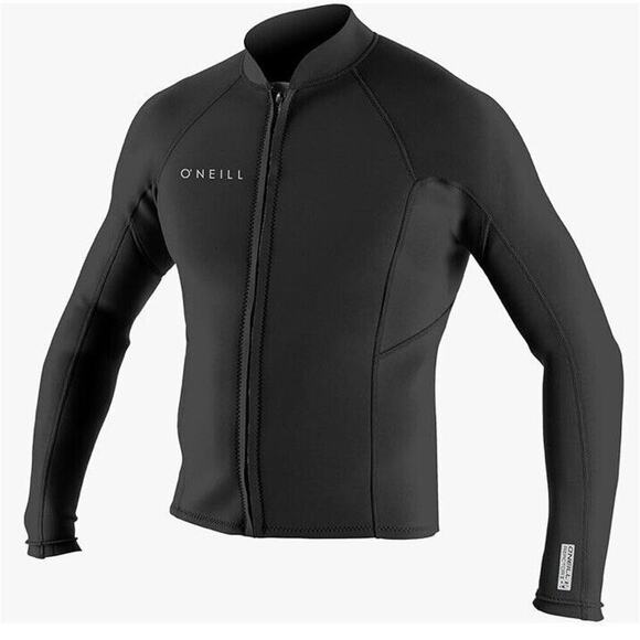 O’Neill Men’s Reactor-2 1.55mm Front Zip Long Sleeve Jacket NWT Small